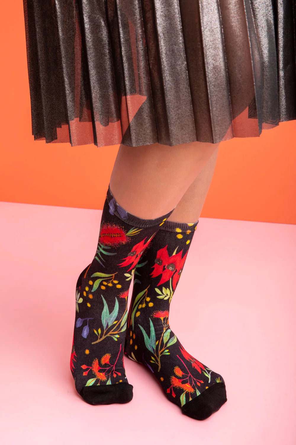 Julie White Wildflower Socks