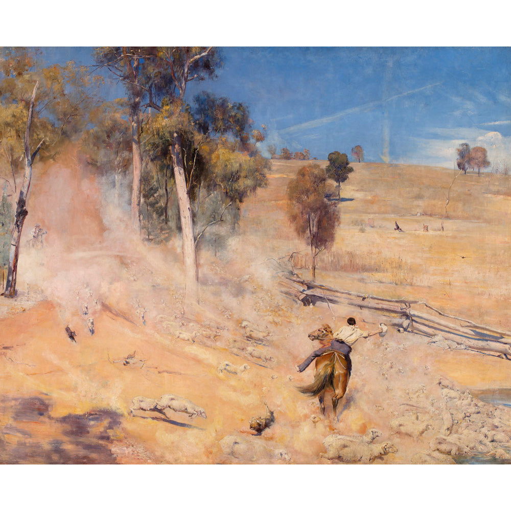 A break away! by Tom Roberts