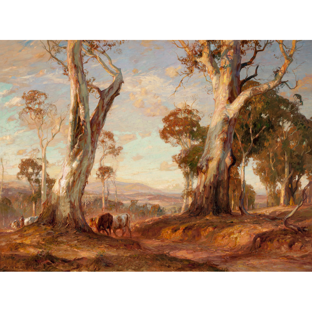 Red Gold by Hans Heysen