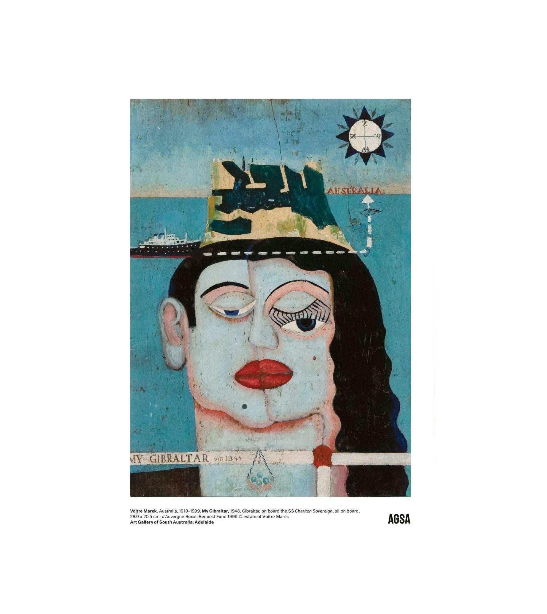 My Gibraltar by Voitre Marek - A4 print