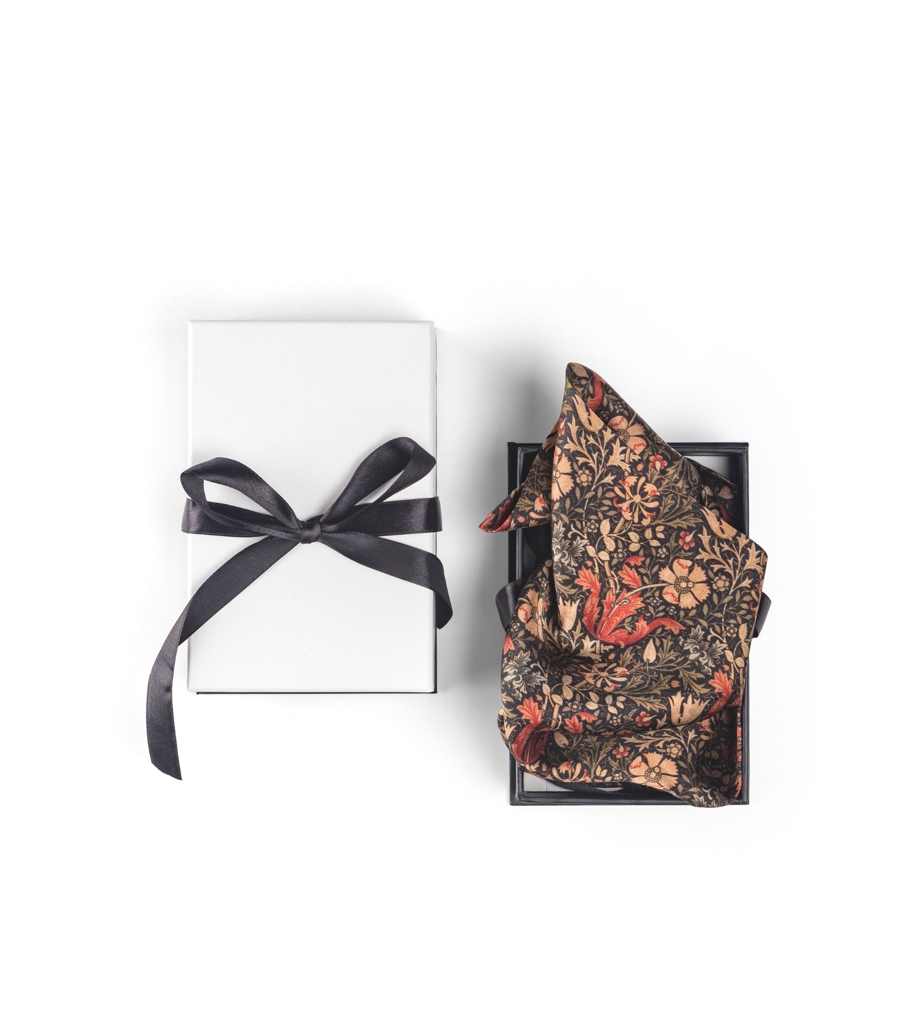 Morris & Company silk pocket square