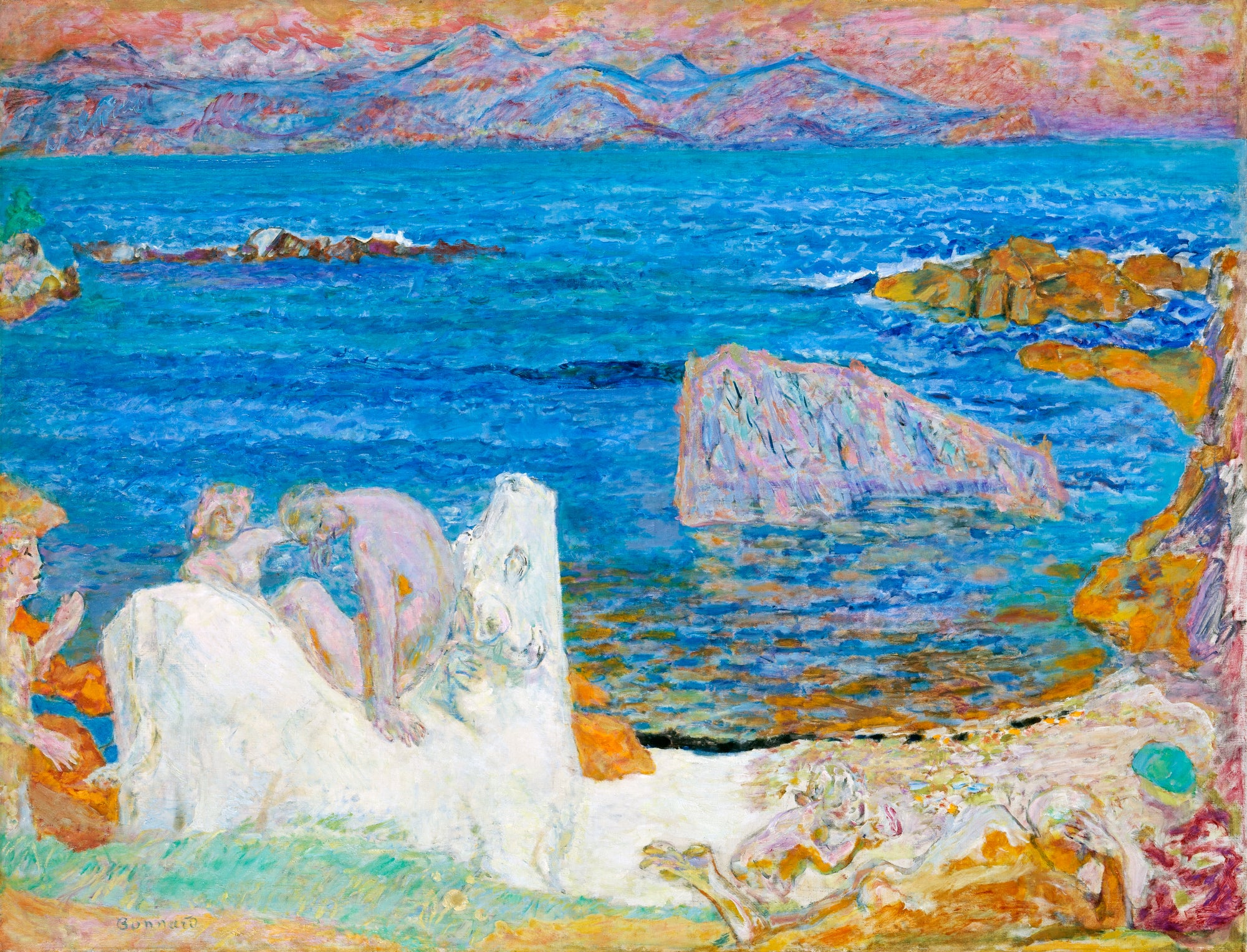 The Abduction of Europa by Pierre Bonnard - Reproduction