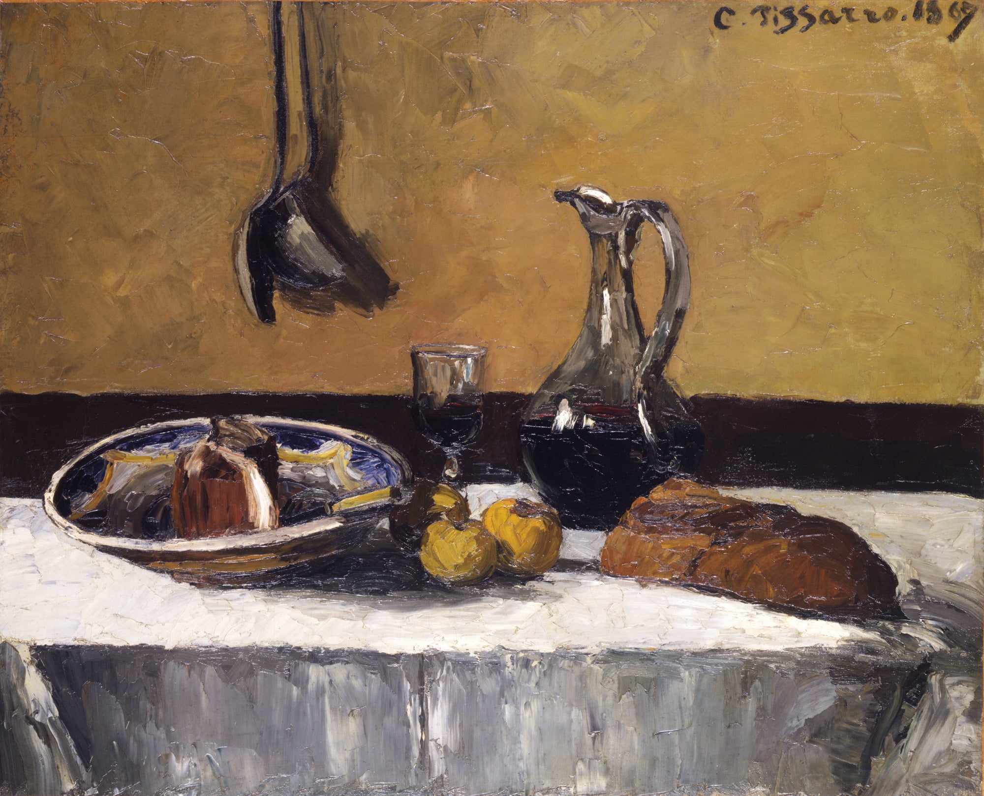 Still Life by Camille Pissarro - Reproduction