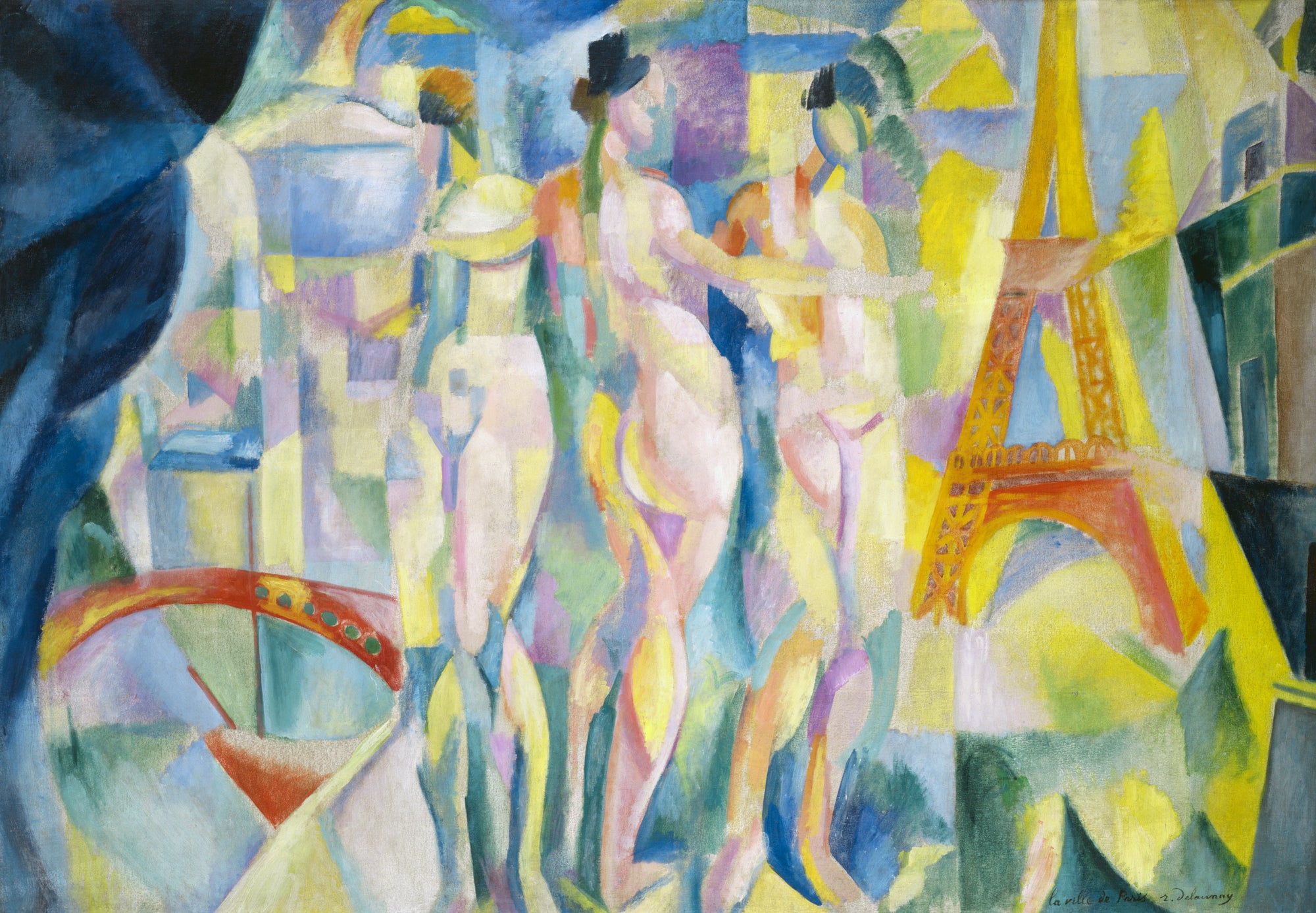 The City of Paris by Robert Delaunay - Reproduction