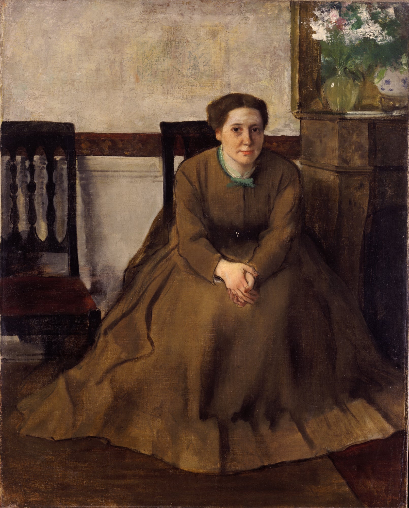 Victoria Dubourg by Edgar Degas - Reproduction