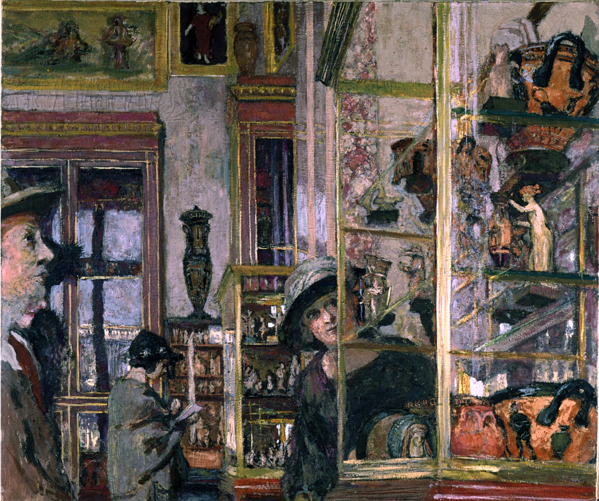 The Clarac Gallery by Edouard Vuillard - Reproduction