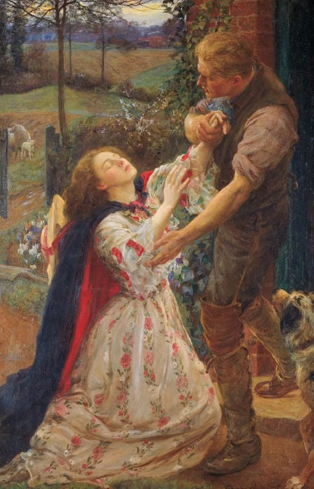 Forgiven by George Harcourt - Canvas Reproduction