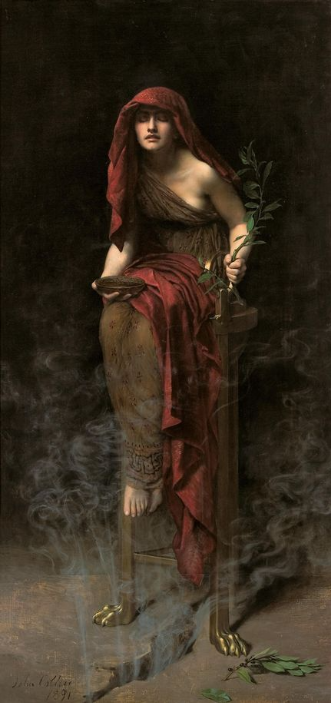 Priestess of Delphi John Collier