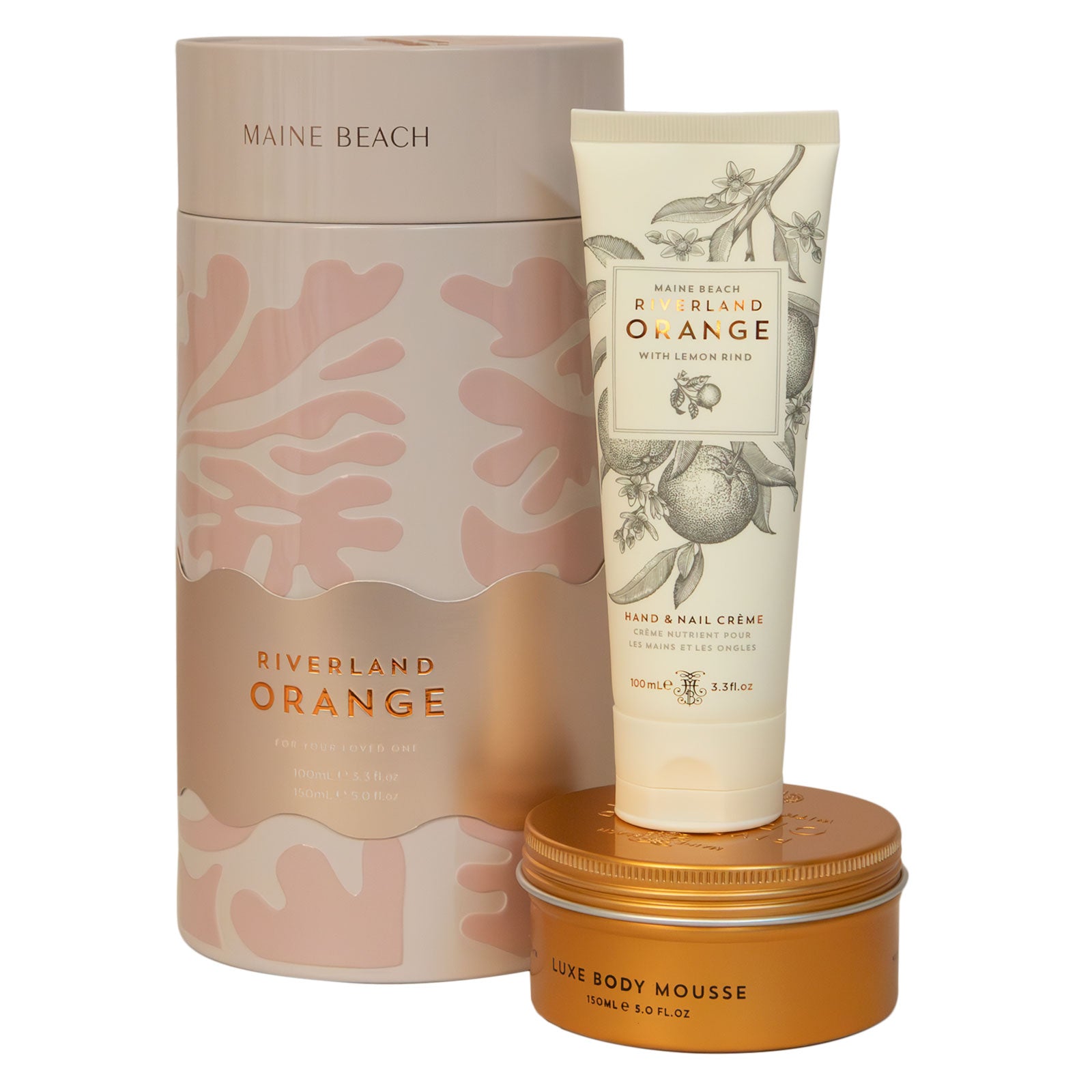 Maine Beach Riverland Orange Bodycare Duo Tin