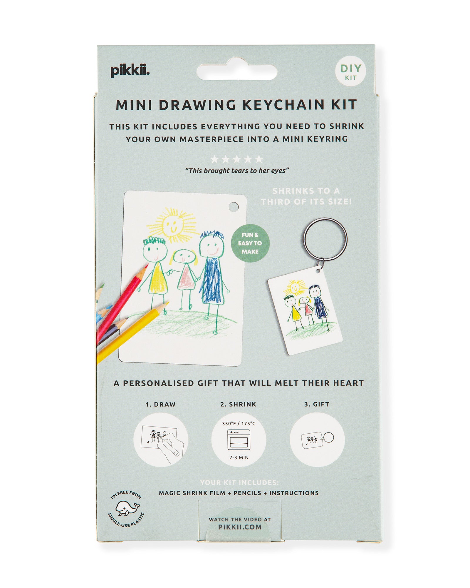 Pikkii Keyring Shrink Kit