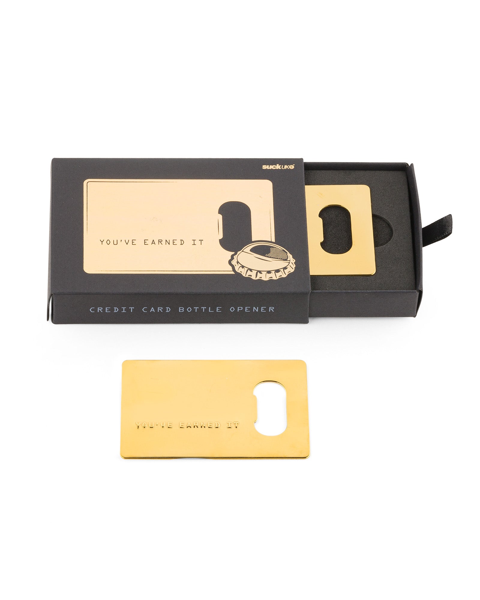 Suck Uk 'You've earned it' Credit Card Bottle Opener