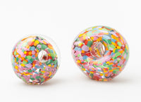 Mel Fraser Glass Hole Sculpture