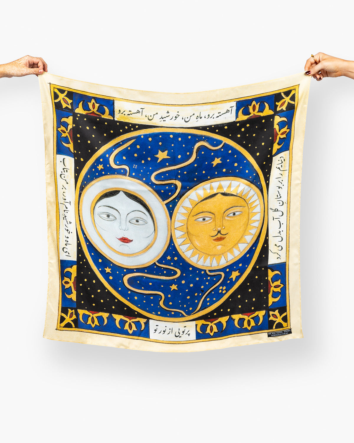 She Who Tastes, Knows - Silk Scarf