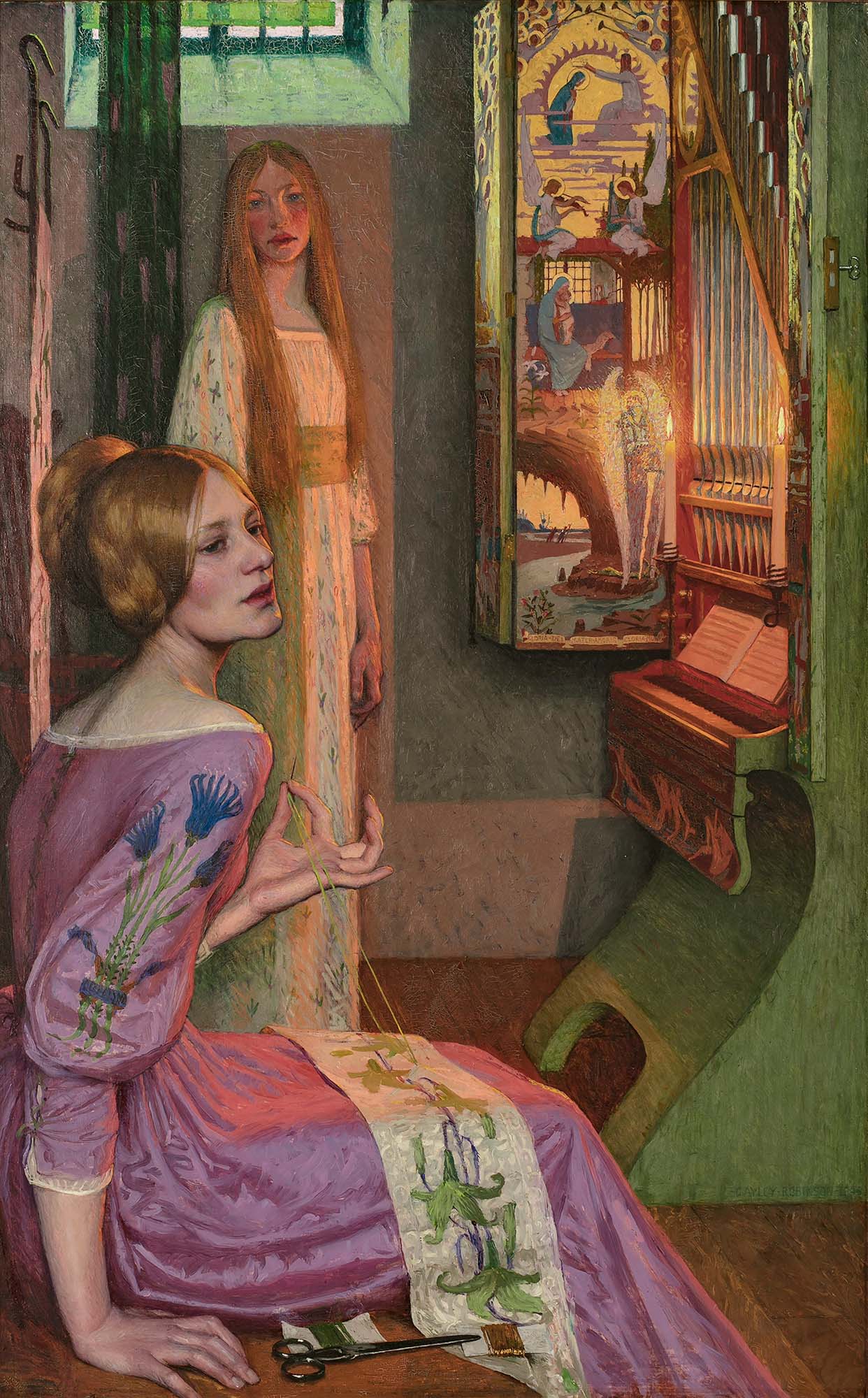 Souvenir of a past age by Frederick Cayley Robinson