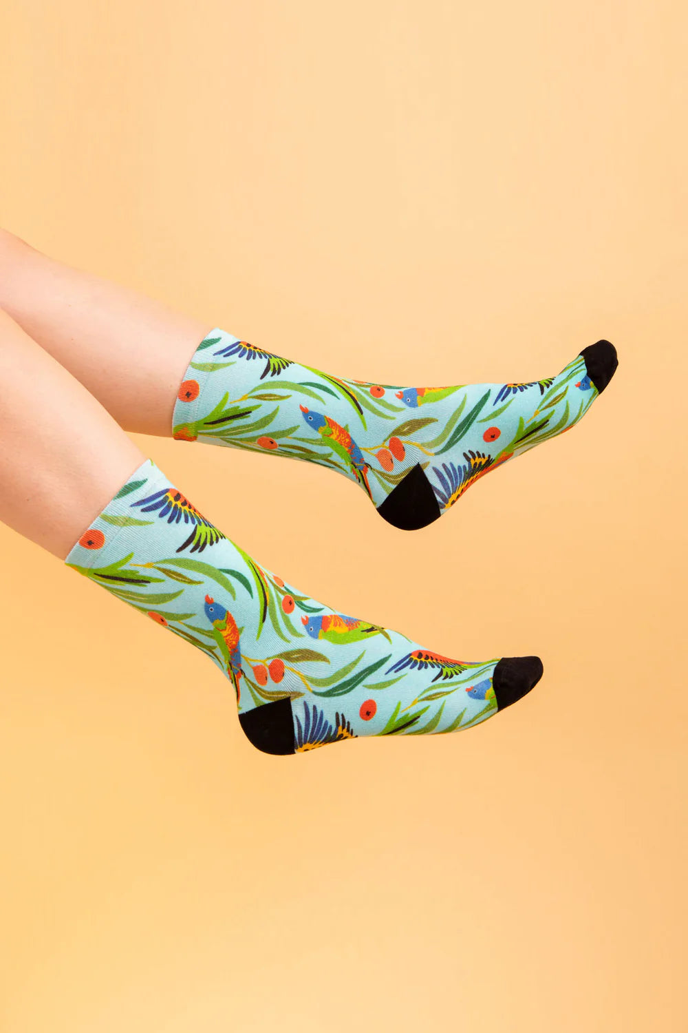 Julie White Lorikeet Socks