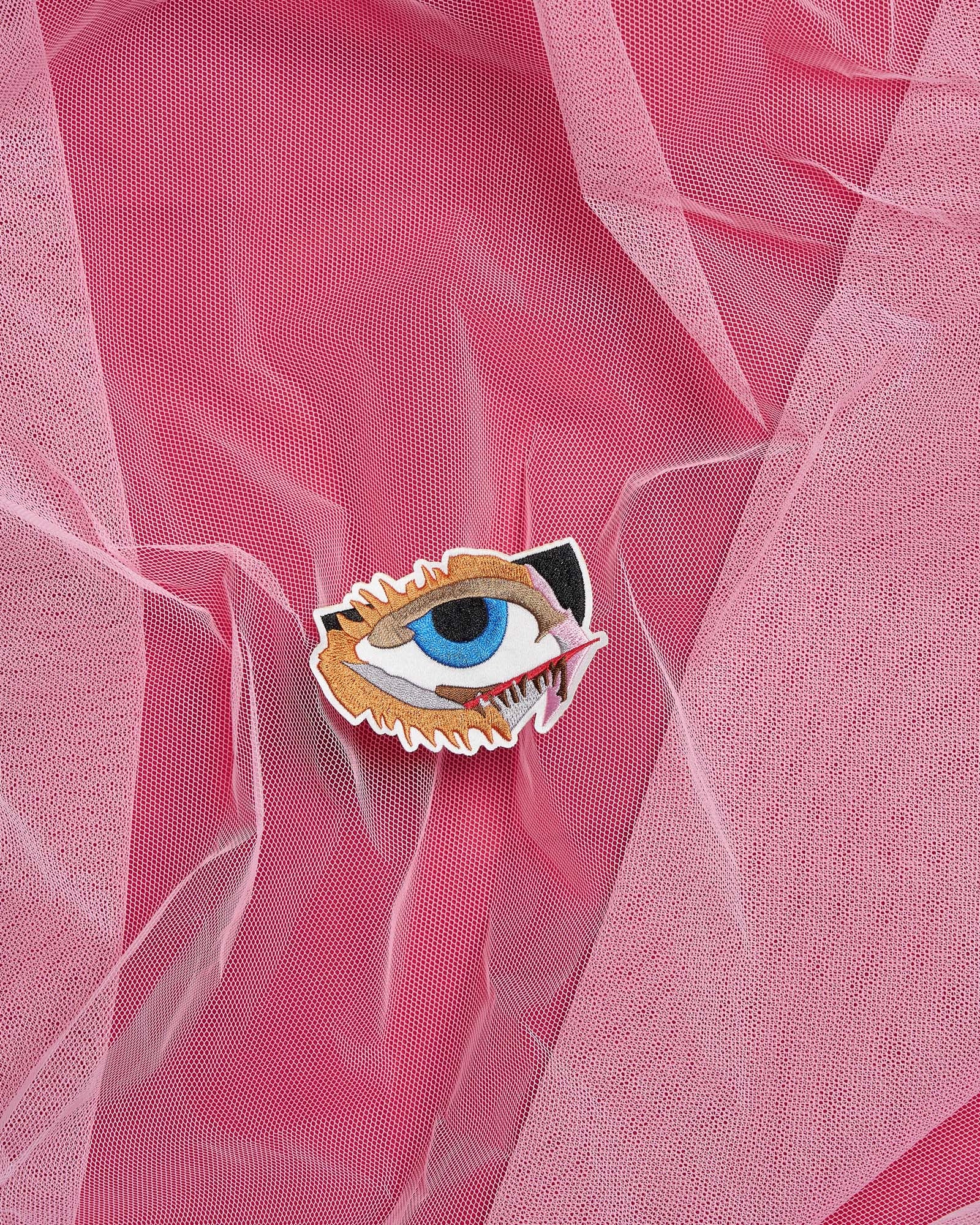 Radical Textiles: Embroidered Eye Patch