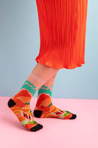 Julie White Rainbow Outback Socks