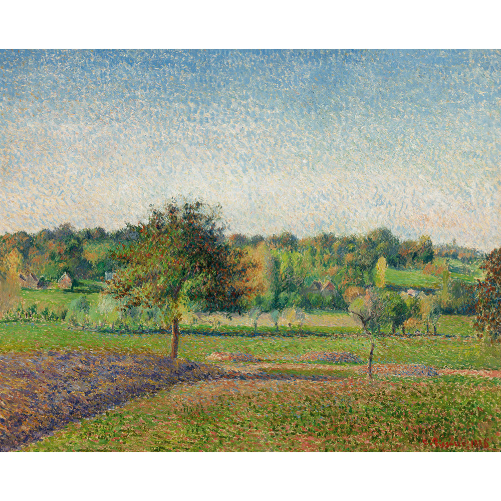 Prairie à Éragny by Camille Pissarro