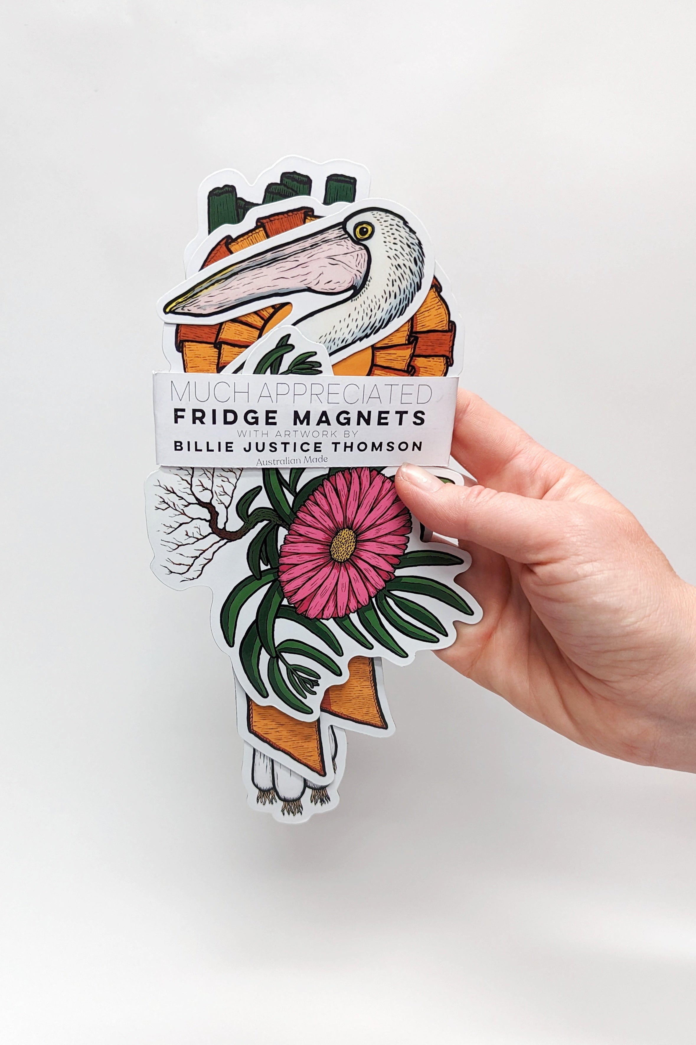 Much Appreciated Magnets by Billie Justice Thompson
